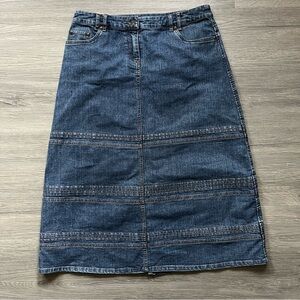 Denim Blue Women's Skirt